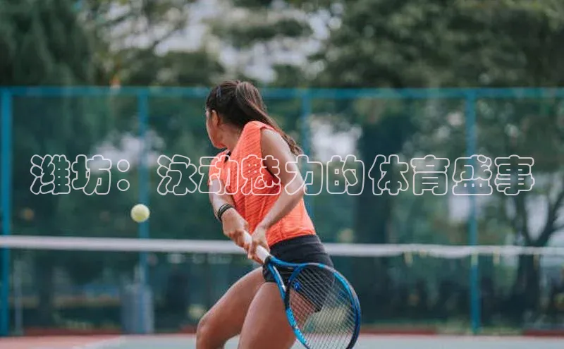 潍坊：泳动魅力的体育盛事