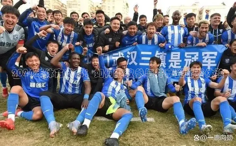 2024年体育盛事：如何高效参与并享受比赛体验